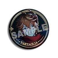 原神 アルレッキーノ 召使 缶バッジ 公式正規品 原神 アルレッキーノ 召使 缶バッジ キャラPV バッチ